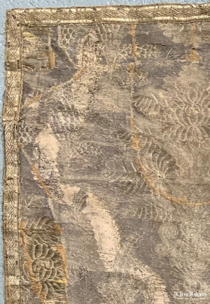 Silver Brocade (246 X 55Cm)
