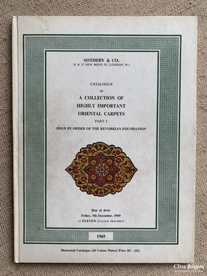 Sothebys Part I (1969) & Ii (1970) Kevorkian Foundation Auction Catalogues (2) Book