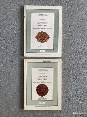 Sothebys Part I (1969) & Ii (1970) Kevorkian Foundation Auction Catalogues (2) Book