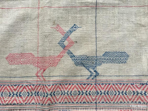 Sri Lankan Section From An Etirila Cape Cloth