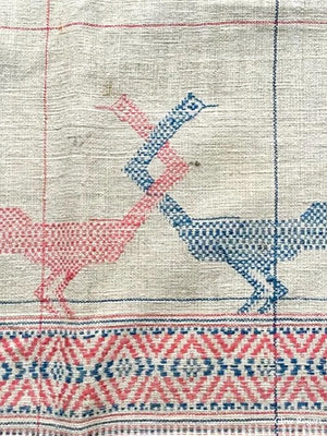 Sri Lankan Section From An Etirila Cape Cloth