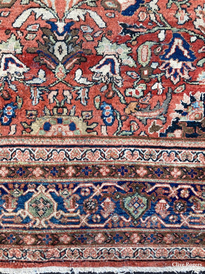 Sultanabad Mahal Oversize Carpet (596 X 343Cm) Oversize Carpet