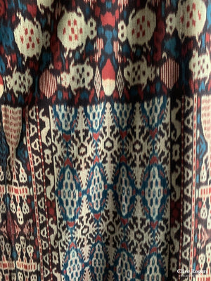 Sumba Hinggi Cotton Worp Ikat Cloth