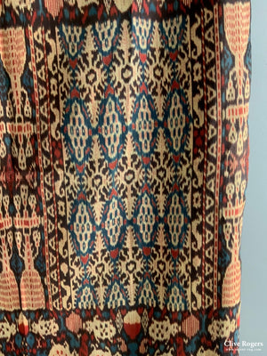 Sumba Hinggi Cotton Warp Ikat Cloth