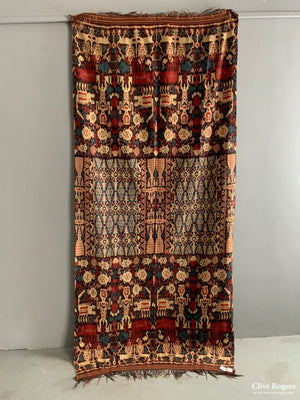 Sumba Hinggi Cotton Warp Ikat Cloth