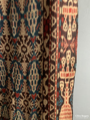 Sumba Hinggi Cotton Worp Ikat Cloth