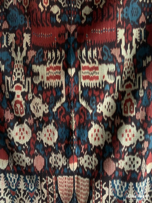 Sumba Hinggi Cotton Worp Ikat Cloth