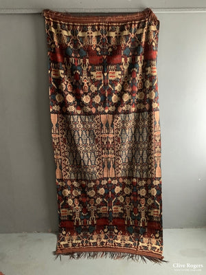 Sumba Hinggi Cotton Worp Ikat Cloth