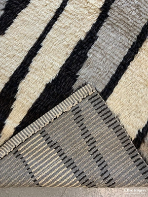 Swedish Or Finish Riya Rug 1960 / 70S ( 192 X 112Cm)