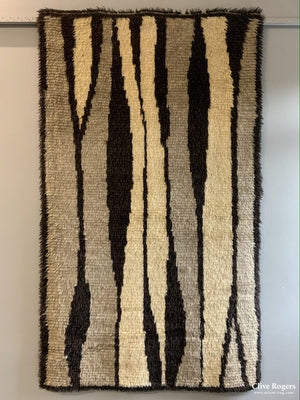 Swedish Or Finish Riya Rug 1960 / 70S ( 192 X 112Cm)