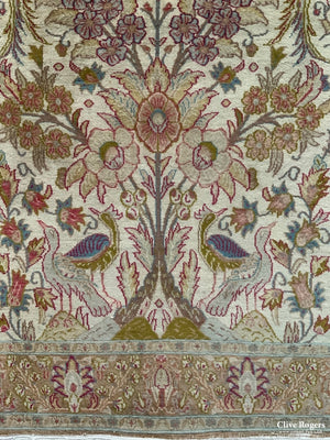 Tabriz Or Kashmir Rug (159 X 106Cm)