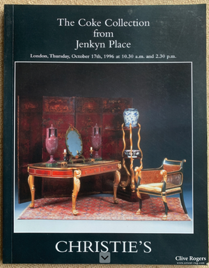 The Coke Collection Jenkyn Place Christies 17 Oct 1996