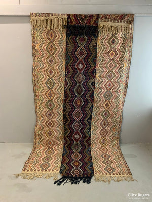 Turkish Anatolian Antique Cicm Tent Divide (325 X 169Cm)