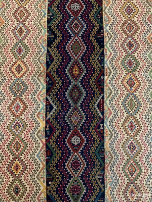 Turkish Anatolian Antique Cicm Tent Divide (325 X 169Cm)