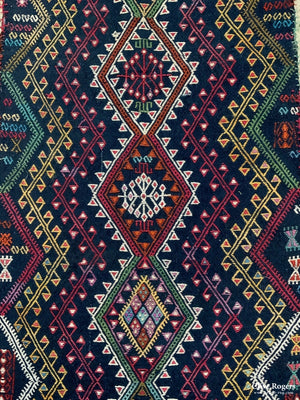 Turkish Anatolian Antique Cicm Tent Divide (325 X 169Cm)