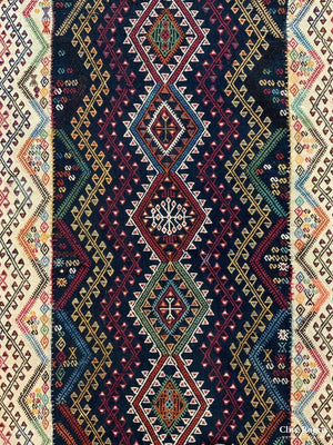 Turkish Anatolian Antique Cicm Tent Divide (325 X 169Cm)