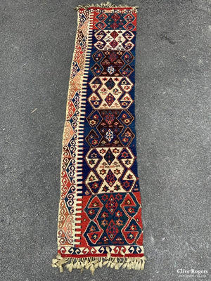 Anatolian Kilim Panel (294 X 73Cm)