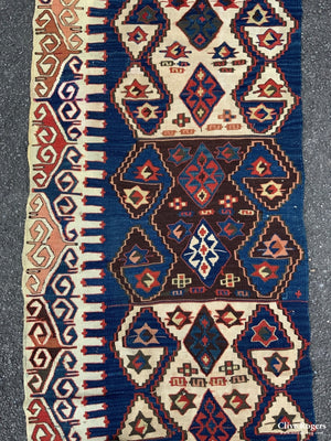 Anatolian Kilim Panel (294 X 73Cm)