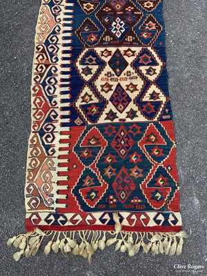 Anatolian Kilim Panel (294 X 73Cm)
