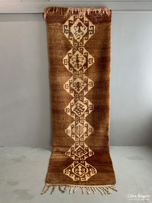 Turkish Anatolian Tulu Long Rug Runner (322 X 104Cm)