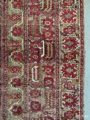 Antique Indian Carpet (333 X 163Cm)
