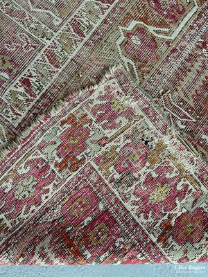 Antique Indian Carpet (333 X 163Cm)