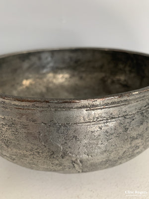 Turkish Antique Heavy Bath Bowl Tinned Copper 18 Cent Or Circa 1700 Bowl