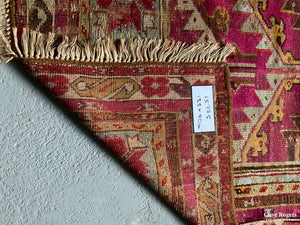 Turkish Antique Kirshehir Prayer Rug ( Af ) 135 X 90 Cm