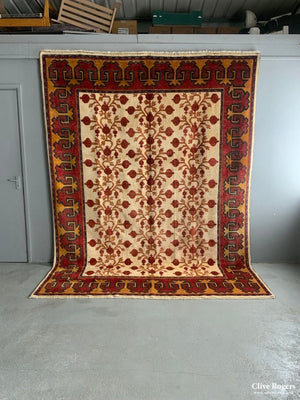Turkish Carpet With Khotan Pomegranate Design *new (313 X 233Cm)