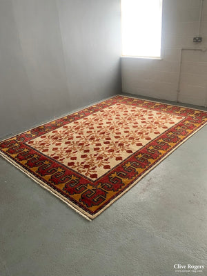 Turkish Carpet With Khotan Pomegranate Design *new (313 X 233Cm)
