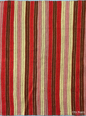 Turkish Fine Striped Extra Long Kilim Runner (972 X 67Cm)