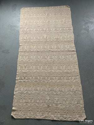 Turkish Wool And Cotton Coarse Lampas Mid 20Th Cent Lampas