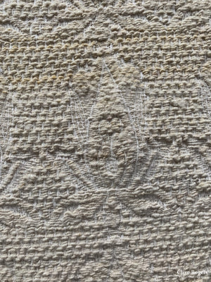 Turkish Wool And Cotton Coarse Lampas Mid 20Th Cent Lampas