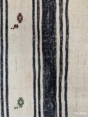 Turkish Heavy Cotton Warpface Flatweave Mid Cent Flatweave