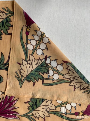 Turkish Kandili Cotton Woodblock Print (2)