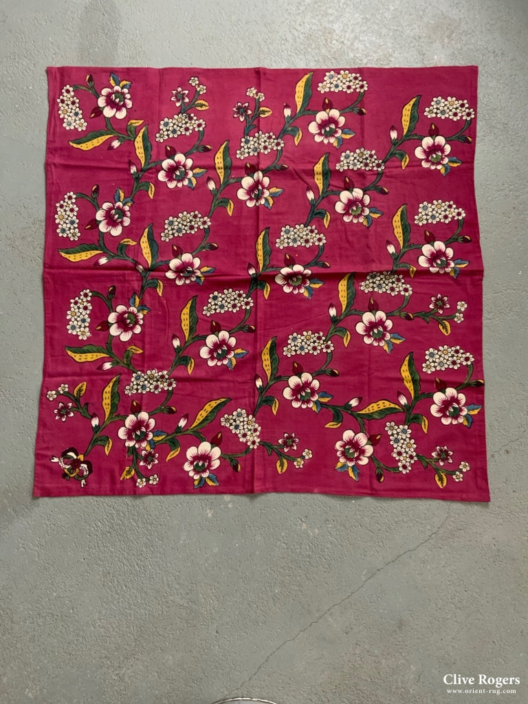 Turkish Kandili Light Cotton Handblock Print (112 X 112Cm)