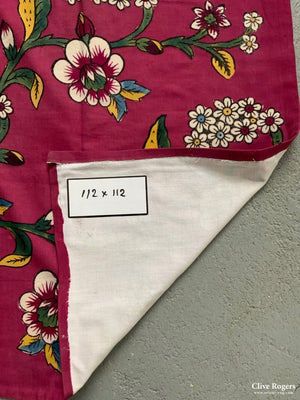 Turkish Kandili Light Cotton Handblock Print (112 X 112Cm)