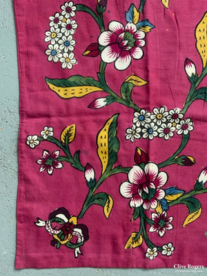 Turkish Kandili Light Cotton Handblock Print (112 X 112Cm)