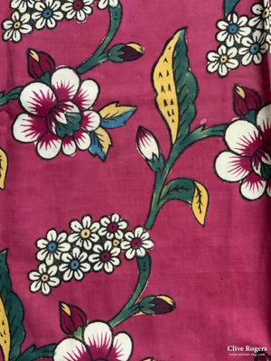 Turkish Kandili Light Cotton Handblock Print (112 X 112Cm)