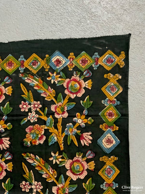 Turkish Kandili Light Cotton Handblock Print (91 X 92Cm)