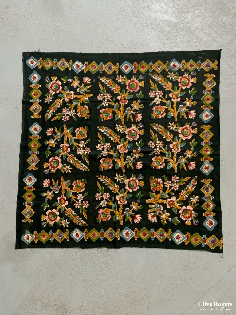 Turkish Kandili Light Cotton Handblock Print (91 X 92Cm)