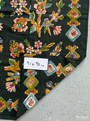 Turkish Kandili Light Cotton Handblock Print (91 X 92Cm)