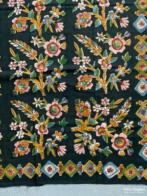 Turkish Kandili Light Cotton Handblock Print (91 X 92Cm)