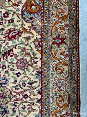 Indian Tabriz Carpet (308 X 198Cm) Carpet