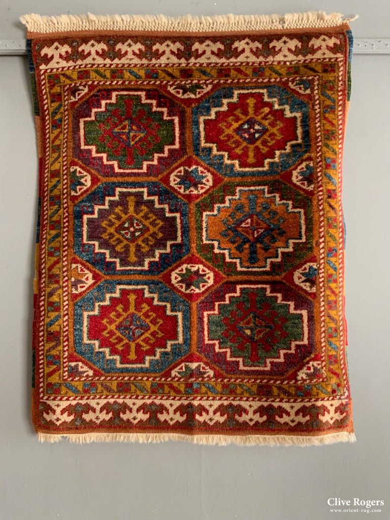 Turkish Konya Memling Rug (110 X 87Cm) Rug