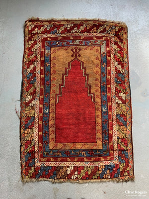 Turkish Konya Prayer Rug (163 X 110Cm)