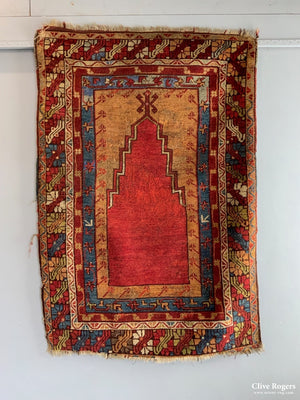 Turkish Konya Prayer Rug (163 X 110Cm)