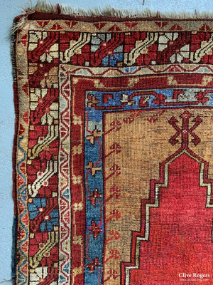 Turkish Konya Prayer Rug (163 X 110Cm)