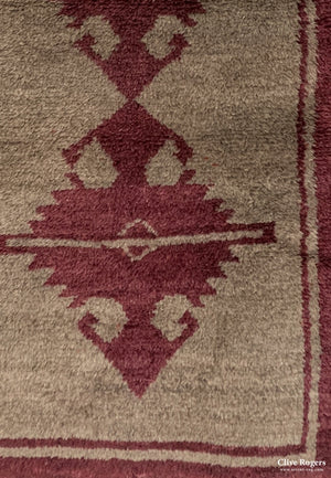 Turkish Tulu Rug Mid Cent Rug