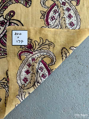 Turkish Light Cotton Larger Handblock Print (200 X 179Cm)